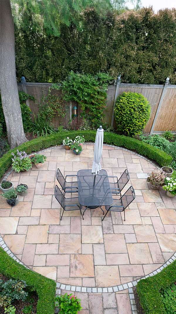 Durable and stylish Colonia, New Jersey paver patio by professional installers Beautiful paver patio installed in Colonia, New Jersey by Northeastern PMC