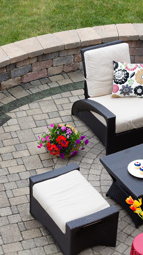 Durable and stylish Linden, New Jersey paver patio by professional installers Beautiful paver patio installed in Linden, New Jersey by Northeastern PMC