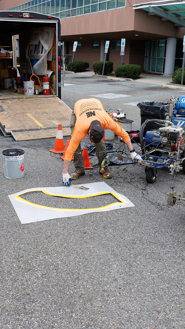 Professional pavement and parking lot repair in New Jersey New Jersey parking lot repair and maintenance services